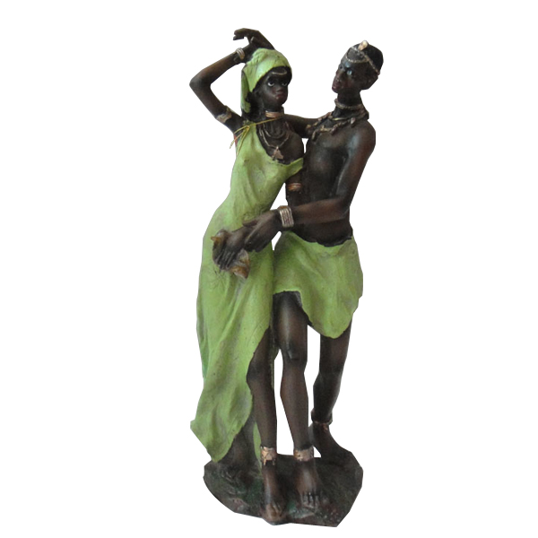 Model Big colorful couple figurines B