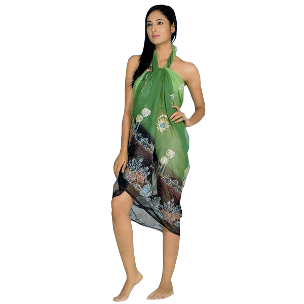 Model Hand painted green