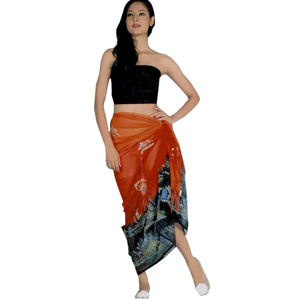 Model Hand painted orange