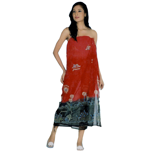 Model Hand painted red