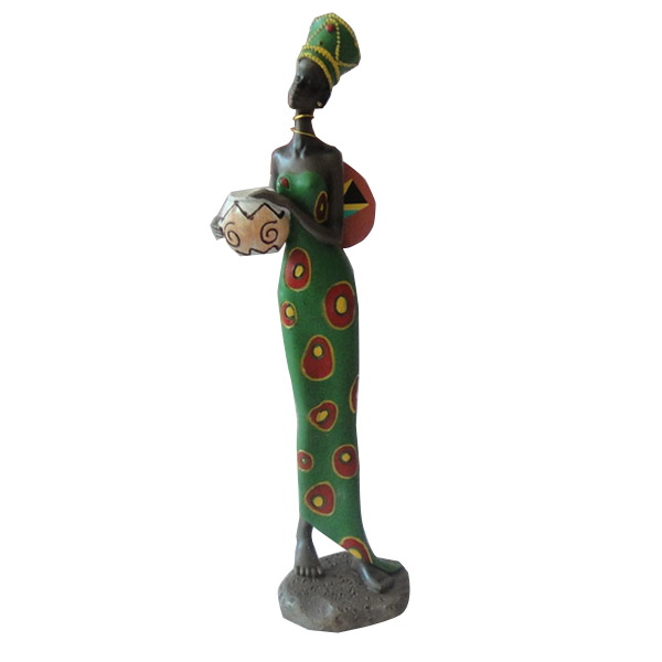 Model Medium colorful figurines GREEN