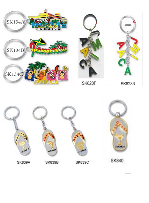Model Metal Keyring 8