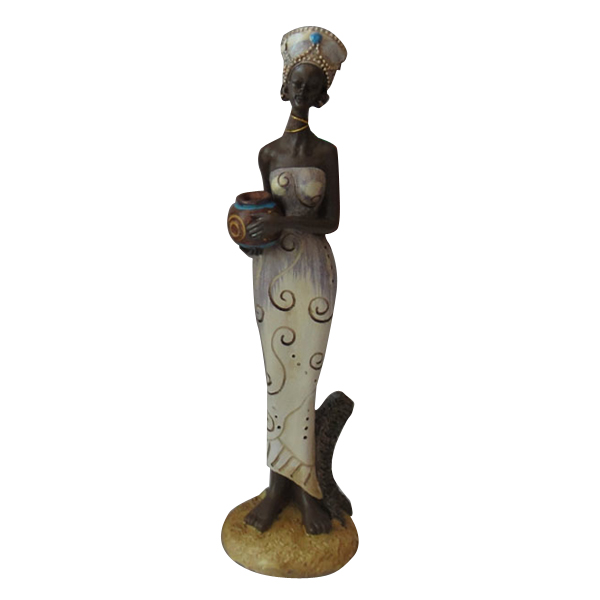 Model Small standing lady figurines C