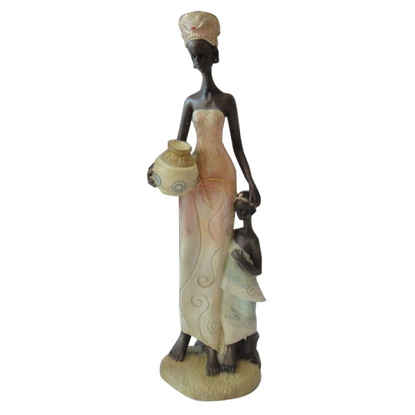 Model Standing lady with child B
