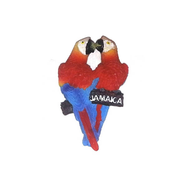 Two parrots magnet