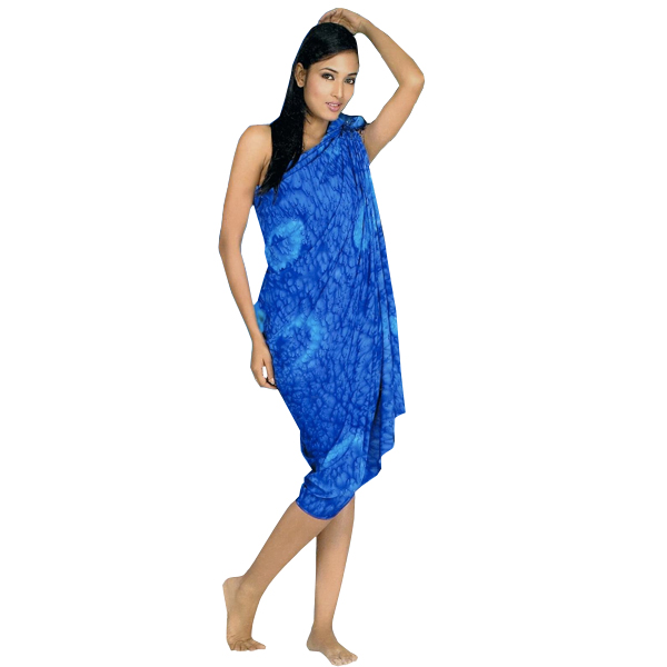 Model Water print blue