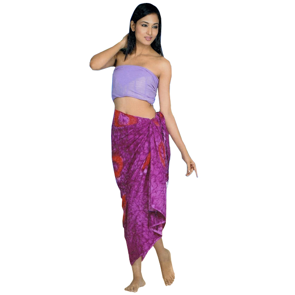Model Water print purple