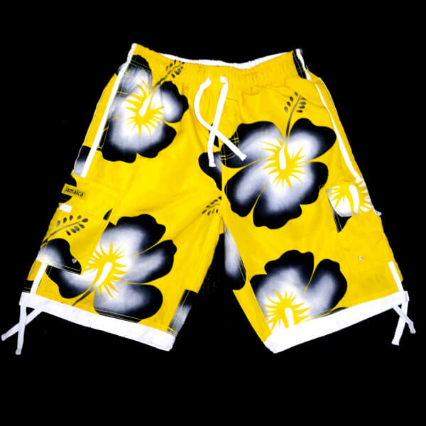 Model Yellow-Hibiscus