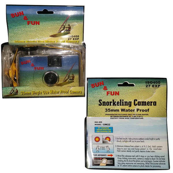 Model water proof camera